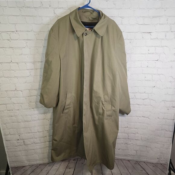stanley blacker Other - Men's Classic Khaki Trench Coat — Lightweight Overcoat